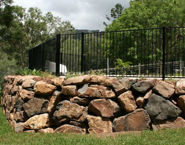Rock Wall design Gold Coast